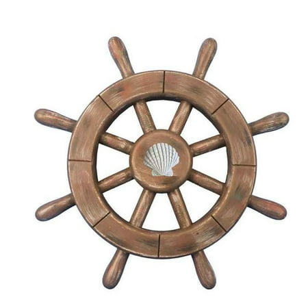 - Handcrafted Nautical Decor Ship Wheel Wall D cor