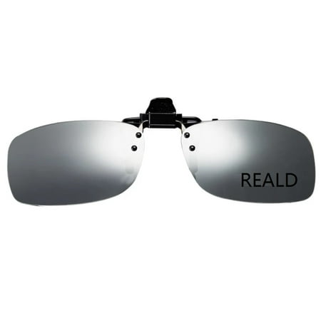Cyxus 3D(RealD) Clip-on  Glasses for Movie/TV/Cinema/Home