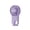 2#Purple, variant on SKXILTKU Portable Handheld Turbine Fan 199 - Wind Speeds Digital Display Rechargeable USB Small Fan for Travel Camping Outdoor Home.,White
