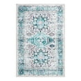 thumbnail image 3 of Unique Loom Yara Collection Area Rug - Sunil (4' x 6' Rectangle Aqua Green/Blue), 3 of 7