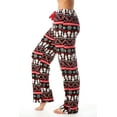 thumbnail image 2 of Just Love Women's Plush Pajama Pants, 2 of 3