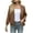 Brun-Cuirassé, variante sur Qetyuw Cardigan en Tricot pour Femmes, Crochet, Manches Longues, Manteau Décontracté, Couleur Unie, Tricoté, Coupe Ample, Veste Cardigan