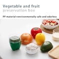 thumbnail image 3 of Preservation Bowl Portable Cute Replacement Sealed Storage Food Replacement Leakproof Refrigerator Storage Food Meat Fruit Fresh Bowls Box Lemon, 3 of 9