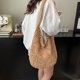 thumbnail image 2 of Vagabundo Tejido A Mano Mujer Bolso Hombro (caqui), 2 of 9
