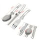 thumbnail image 3 of Utensilios de cocina ultraligeros para acampar, juego de vajilla para exteriores, senderismo, Picnic, mochilero, 3 of 8