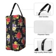 thumbnail image 5 of Uemuo Red Rose Flower Pattern Portable Toiletry Bags with Handle, Waterproof travel Make up Bags for Women, Large Capacity Travel Cosmetic Bags, 5 of 9