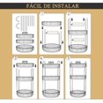 thumbnail image 2 of Organizador de Maquillaje Giratorio de 360 &deg;, Organizador de Pintalabios, Esponja Maquillaje, Adecuado para Encimeras de Bormitorio, Ba&ntilde;o y Tocador, 2 of 8