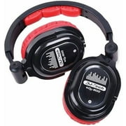 DJ-Tech eDJ-500 - Headphones - full size - wired - red