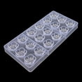 thumbnail image 2 of Toystoory Molde de chocolate Jooan, molde de decoración de postres de plástico transparente para hornear dulces de galletas y cupcakes Herramientas y accesorios para hornear No.06 Toystoory HA003626-06, 2 of 6