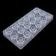 thumbnail image 1 of Yuarrent Molde de chocolate Jooan, molde de decoración de postres de plástico transparente para hornear dulces de galletas y cupcakes Herramientas y accesorios para hornear No.06 Yuarrent HA003626-06, 1 of 6