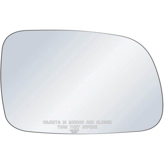 exactafit 8108R Passenger Side Mirror Glass Replacement Fits 1999-2004 Jeep Grand Cherokee Right Hand 3m Adhesives