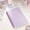 Purple, variant on A5 Mushroom Snap Button Loose Leaf Notebook Refillable Ring Bound Journal Portable Daily Planner Meeting Note Book For Office Business Daily Record