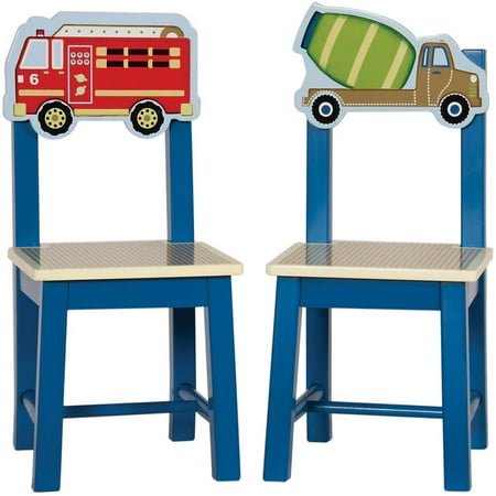 Guidecraft Moving All Around Chairs, Set of 2, Blue