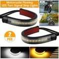 thumbnail image 2 of 2 uds señal de giro anticorrosiva Plug & Play que fluye Led indicador de señal de giro para motocicleta Compatible con motocicleta, 2 of 5