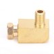 thumbnail image 1 of Brass Pipe Joint Right Angle Thread Connection Tube Nipple Industrial Tubular FittingPL406, 1 of 4