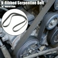 thumbnail image 2 of Correa de transmisión serpentina acanalada en V para motor de coche, No.90916T2006, para Toyota Fortuner 2004-2015, color negro, 2 of 6