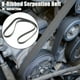 thumbnail image 2 of Correa de transmisión serpentina acanalada en V para motor de coche, No.90916T2006, para Toyota Fortuner 2004-2015, color negro, 2 of 6