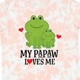 thumbnail image 4 of Inktastic My Papaw Loves Me Grandson Frog Boys Toddler T-Shirt, 4 of 5