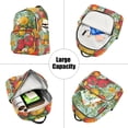 thumbnail image 5 of FORMRS Mini Backpack Purse for Women Travel Daypack Casual Shoulder Bag, Vibrant Tomatoes, 5 of 7