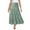 Green, variant on EDFBUYKRS Female Skirts Plus Size Tutu Skirts for Women 4X-5X Black Womens High Waist Skirt Solid Dress Elastic Waist Elegant Skirt
