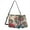 Hummingbird Peony Flower, variant on ZUXONGSY Aztec Tribe Bull Print Trendy Bucket Bag Purse and Wallet Set for Women, Lightweight Crossbody Handbag with Leather Wallet for Shopping Working