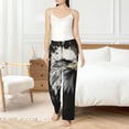 thumbnail image 4 of Sikiie Ink Style Bald Eagle Women’s Ultra-Soft Comfy Lounge Pants Sleepwear Comfy Lounge Pants Drawstring Sleep Bottoms with PocketsXX-Large, 4 of 6
