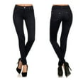thumbnail image 3 of Womens Black Jeggings Jeans Look Skinny Stretch Sexy Soft Legging Pencil Pants L, 3 of 3