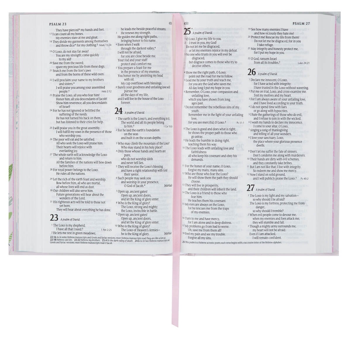 Bible NLT Infant (Hardcover, Pink) (Hardcover)