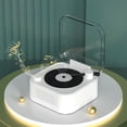 thumbnail image 2 of YYUZH Retro Bluetooth Speaker with Spinning Vinyl Design Portable Wireless for Indoor Outdoor Use Long Battery Life Multiple Playback Modes Bluetooth 5.0 Audio, 2 of 6
