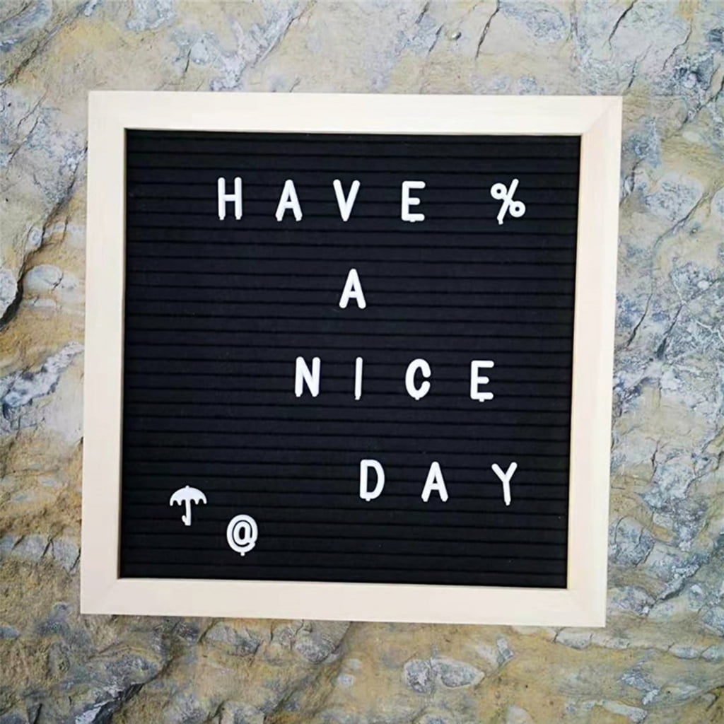 Felt Letter Board Message Board Set Wedding Welcome Sign Baby Announcement Board Announcement Board 10x10inch
