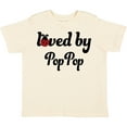 thumbnail image 3 of Inktastic Loved by Pop Pop Boys or Girls Toddler T-Shirt, 3 of 5