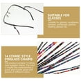 thumbnail image 3 of Shisuyan Glasses Holder Strap For Women Glasses Ropes Assorted Color 14Pcs 27In, 3 of 8