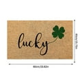 Four Leaf Funny Doormat Non Mat Mat Funny Home Mats For In Door