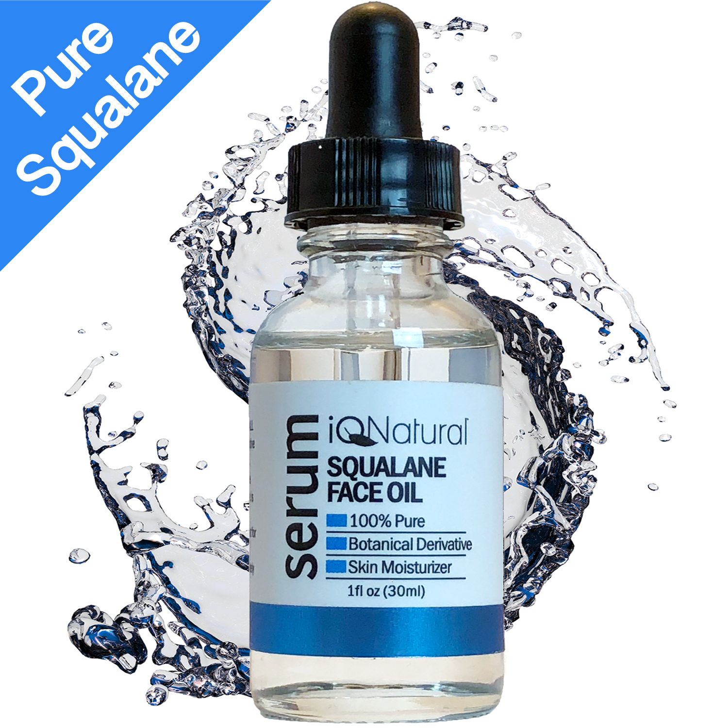 Pure Squalane Oil (Olive Oil for Skin) for All Natural Dry Skin 