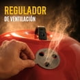 thumbnail image 3 of Asador De Carbon Circular Con Ruedas Portatil, 3 of 10