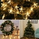 thumbnail image 5 of Luces navideñas para interiores, 6M 40 LED con pilas Copo de nieve Cadena Luces de hadas Decoración para el dormitorio Fiesta de bodas al aire libre, Blanco cálido [Clase de eficiencia energética A +++] Sailing  Electrónica, 5 of 6