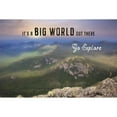 thumbnail image 3 of Deiter, Lori 14x11 Black Modern Framed Museum Art Print Titled - Its a Big World Out There, 3 of 5