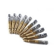 thumbnail image 4 of OATIPHO 10Pcs Golden Steel Craft Screwdriver Bits with Titanium Coating High Precision, 4 of 8