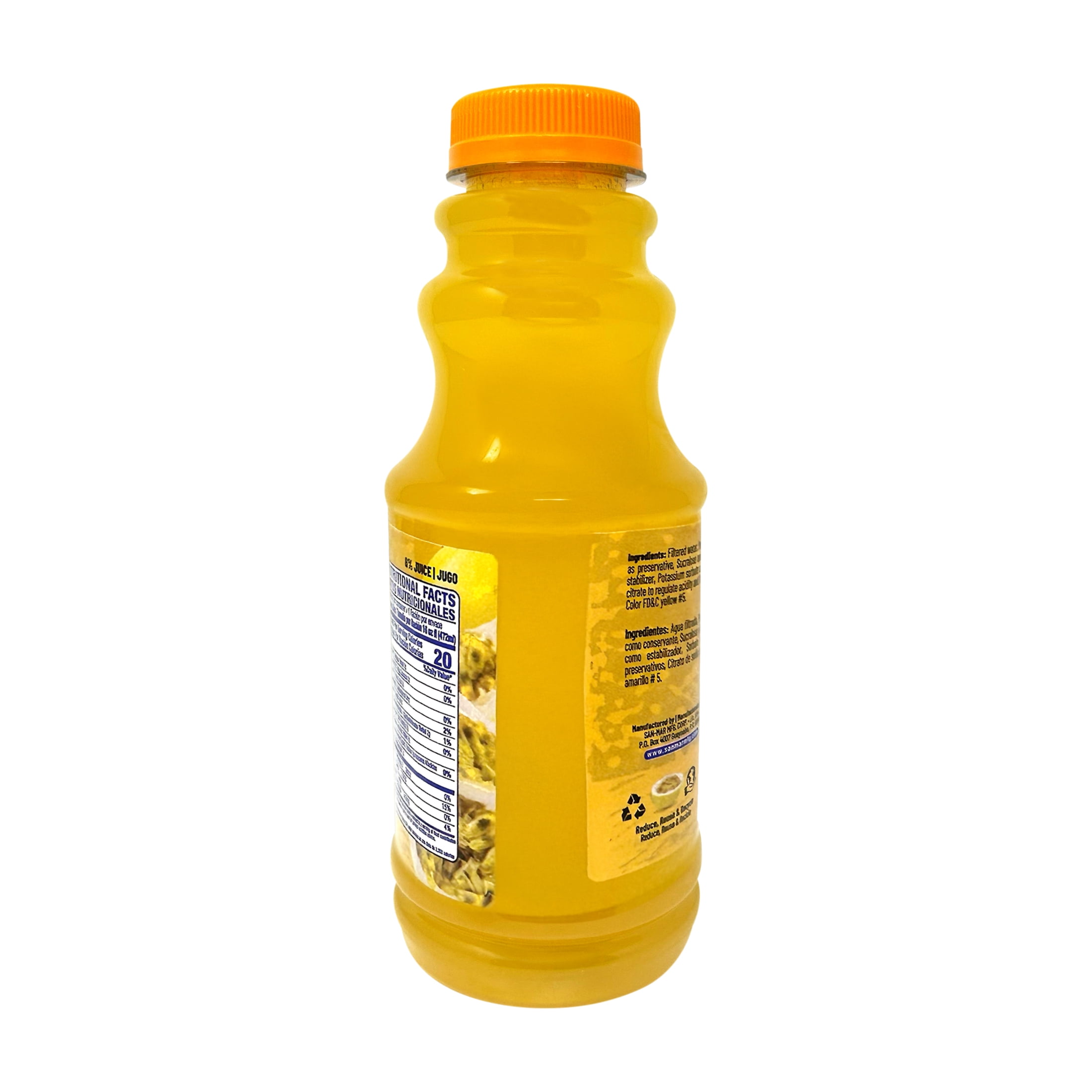 Cool River, No Sugar Added, Passion Fruit Juice, Refrigerated 16 fl oz Plastic Bottle