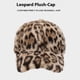 thumbnail image 4 of Gorra Qarigey suave agradable para la piel mujer béisbol cálida estampado de leopardo, 4 of 6