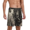 thumbnail image 2 of Yiaed Vintage Ram Pilot for Men's Soft Sleep Pajama Short Lounging Pajama Shorts-4X-Large, 2 of 6