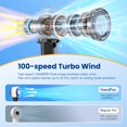 thumbnail image 4 of Ventilador de mano HandFan 5000 mAh con niebla recargable, 4 of 8