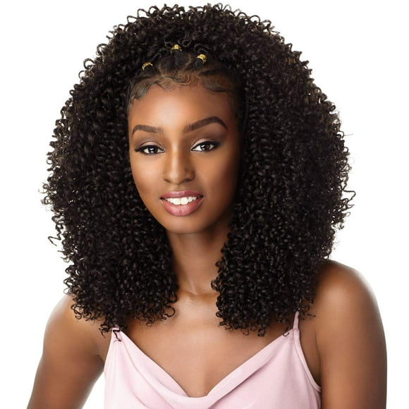 MULTI PACK DEALS! Sensationnel Synthetic Hair Crochet Braids Lulutress 2X Coily 3C (3-PACK, 1B)