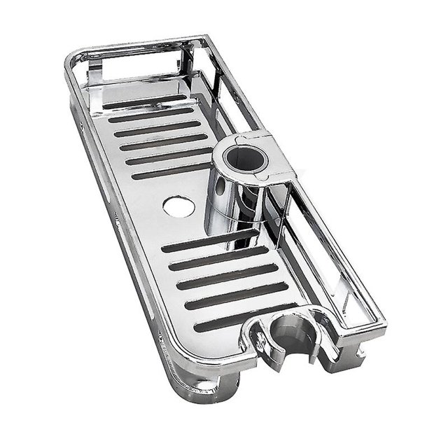 Estante de ducha elevable Estante de bandeja de almacenamiento desmontable rectangular (24 mm) Afortunado Sencillez