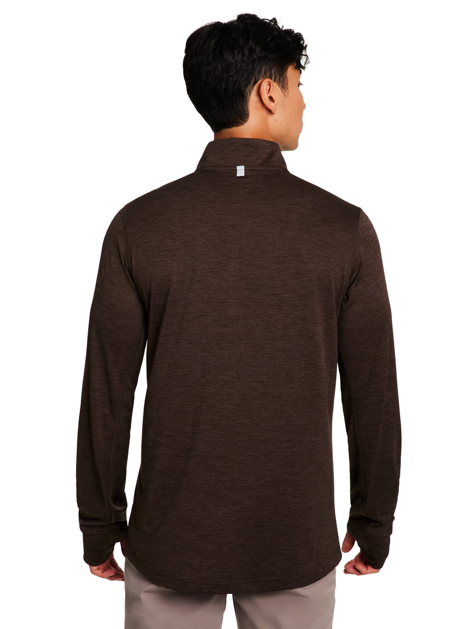 Reebok Men's and Big Men's Trail Quarter-Zip Active Pullover Shirt, Sizes XS-5XL