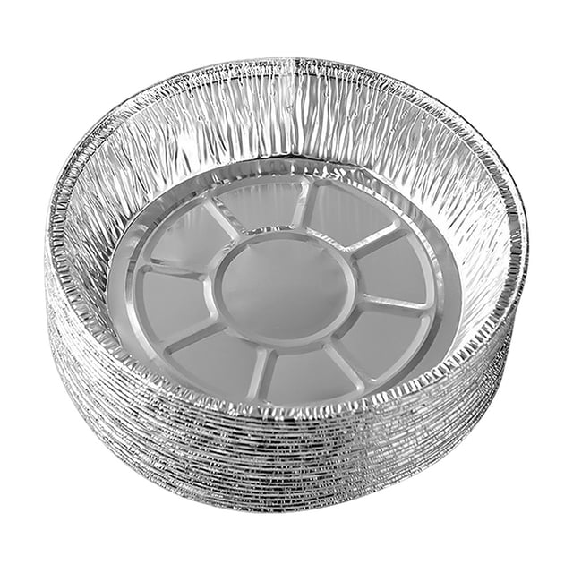 Aluminum Foil Pans,Inch Disposable Plates Disposable Plates Round Plates Round Tin 7 Inch Disposable Pie Pans Air 50pcs 7 Inch Pans Air Fryers Tin Pie Pans Leeofty Wyan