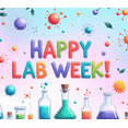 thumbnail image 4 of Colorful Design Happy Lab Week Banner Decorative Science Theme for Educational Events Classroom Decoration STEM Party, 4 of 6