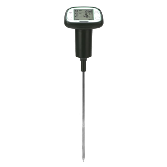 Uadme Probador De Suelo, Probador De Plantas Medición Precisa Bloqueo De Datos Medidor De Humedad del Suelo Portátil Detector De Suelo, Medición Precisa
