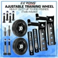 Heavy Duty Adjustable Training Wheel, Fits 2026 Inches Bikes, Ideal