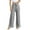 Dark Gray, variant on WTXUE Womens Rib Knit Wide Leg Pants Elastic Waist Flowy Sweater Pants Loose for Women L